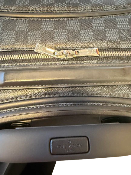 LOUIS VUITTON Damier Cobalt Zephyr 55 Luggage Carry On Bag - Image 5