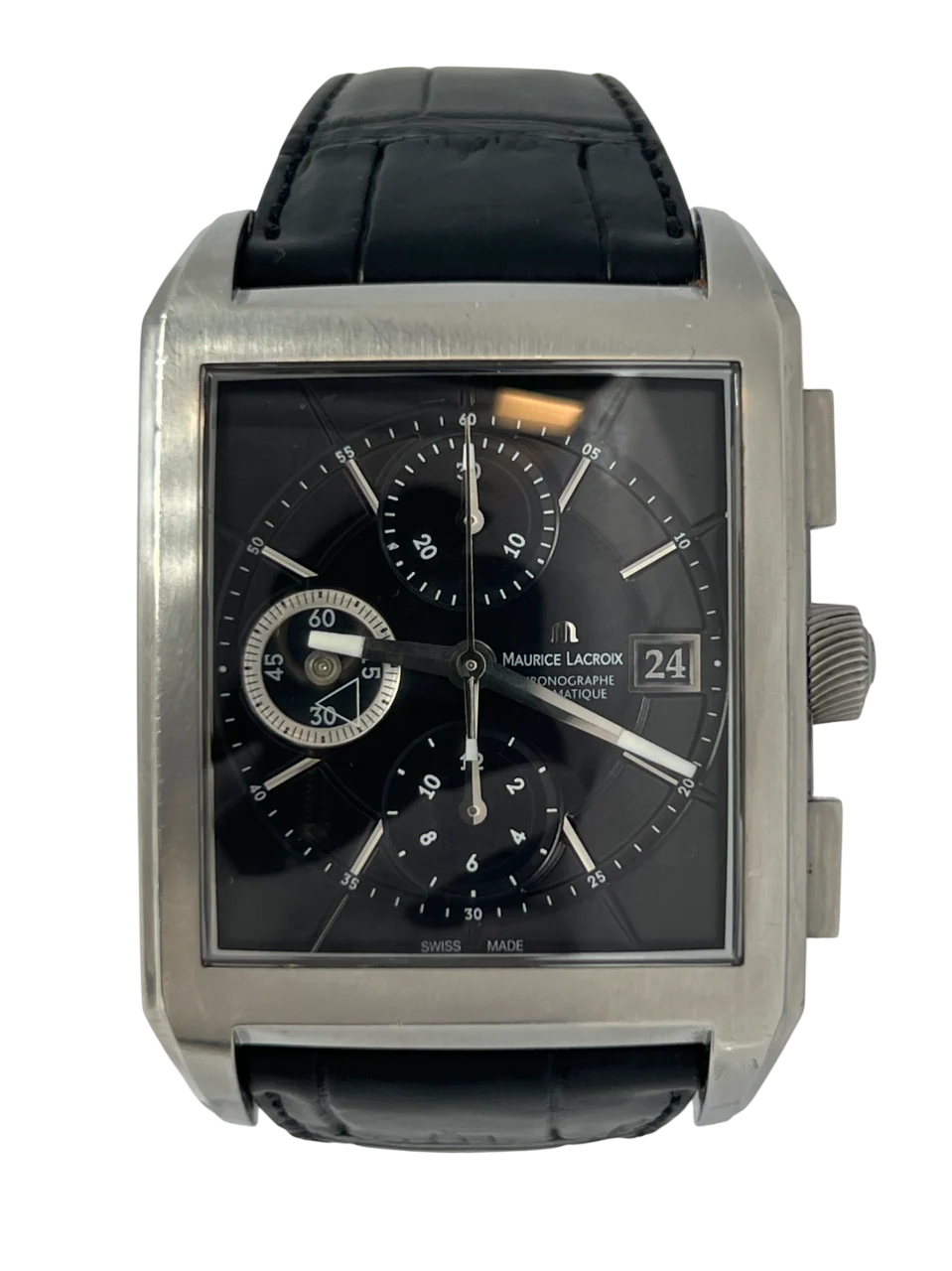 Maurice Lacroix Cronograph Stainless Steel Men's Watch - Image 2