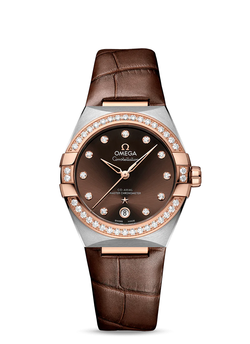 Omega Constellation Co-Axial Master Chronometer Stainless steel & 18K Sedna™ Gold & Diamonds Lady’s Watch