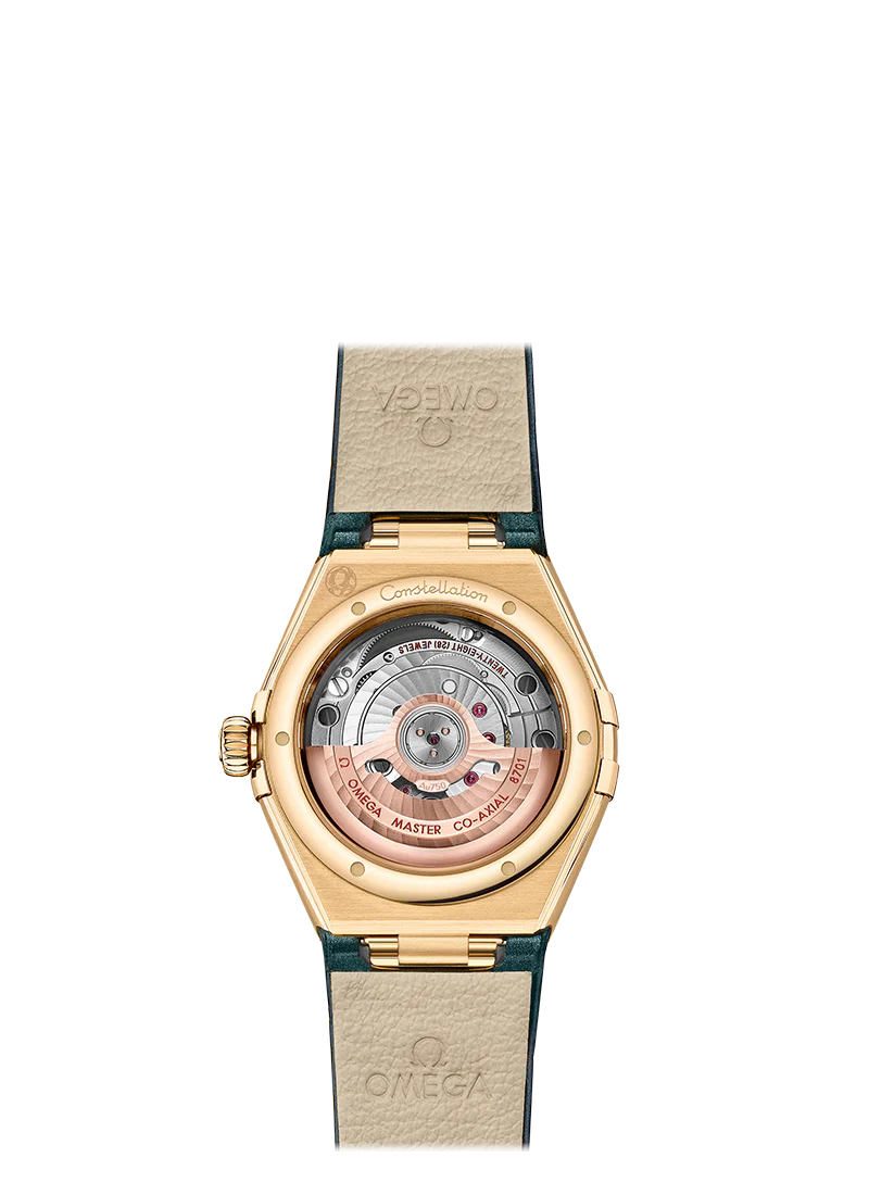 Omega Constellation Co-Axial Master Chronometer 18K Yellow Gold & Diamond Lady’s Watch - Image 2