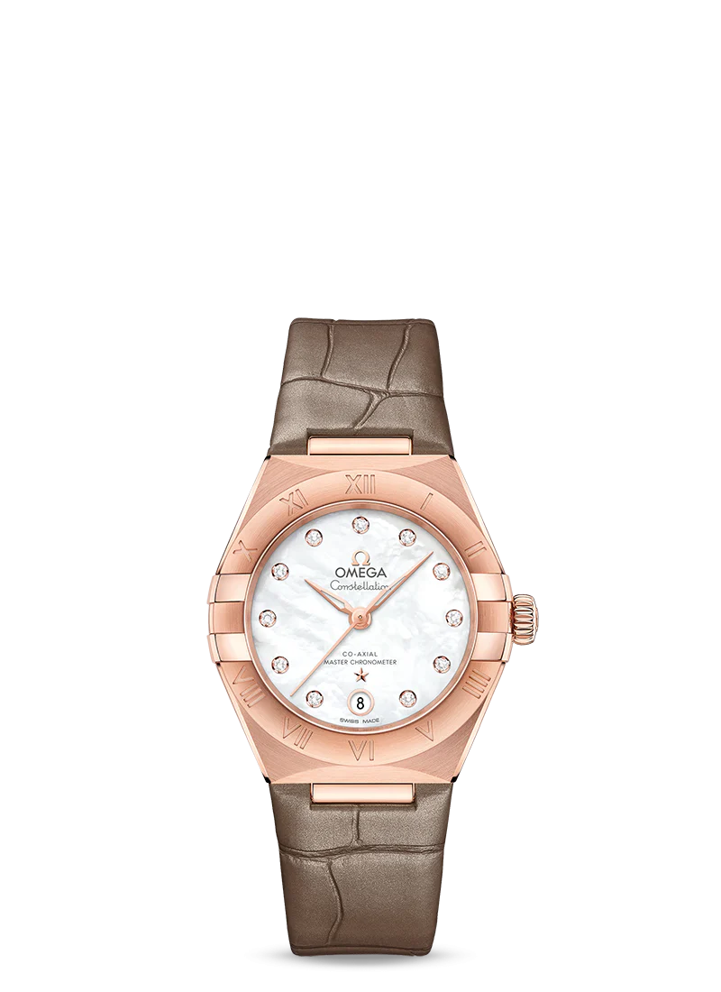Omega Constellation Co-Axial Master Chronometer Sedna™ Gold & Diamond Lady’s Watch