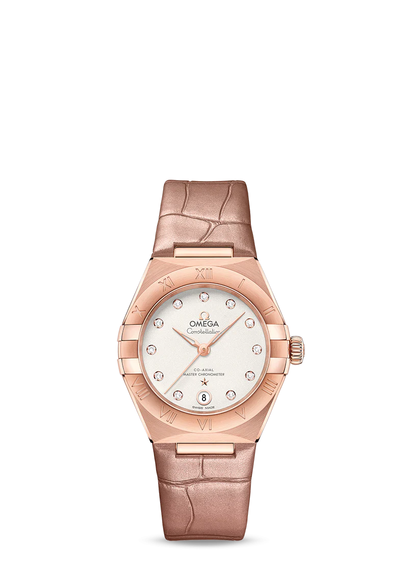Omega Constellation Co-Axial Master Chronometer Sedna™ Gold & Diamond Lady’s Watch