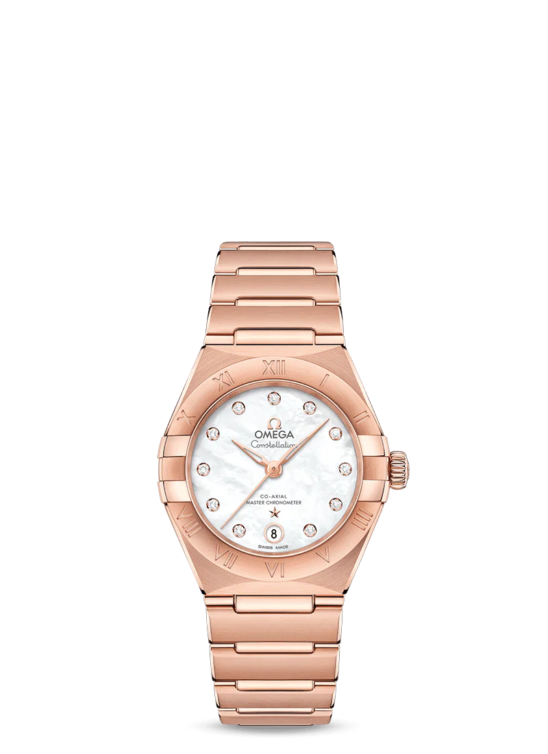 Omega Constellation Co-Axial Master Chronometer Sedna™ Gold & Diamond Lady’s Watch