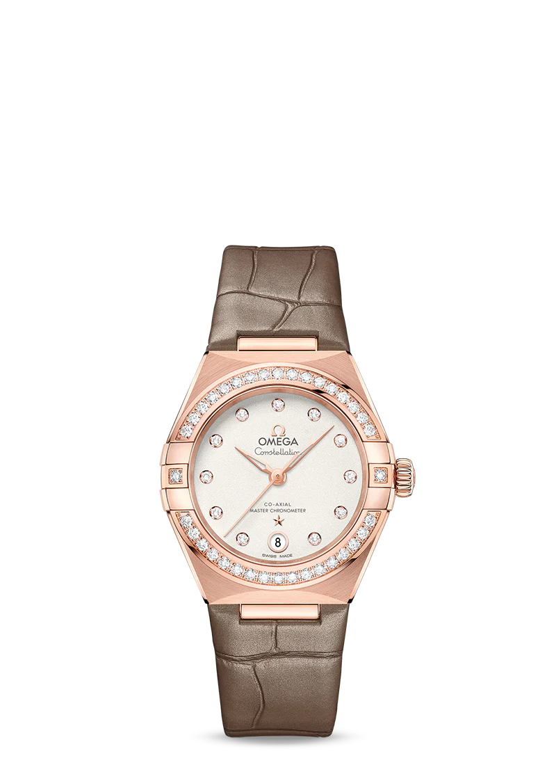 Omega Constellation Co-Axial Master Chronometer Sedna™ Gold & Diamond Lady’s Watch