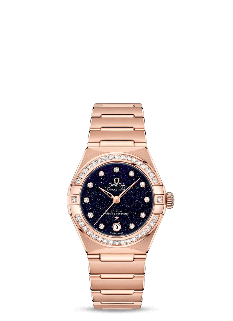 Omega Constellation Co-Axial Master Chronometer Sedna™ Gold & Diamonds Lady’s Watch