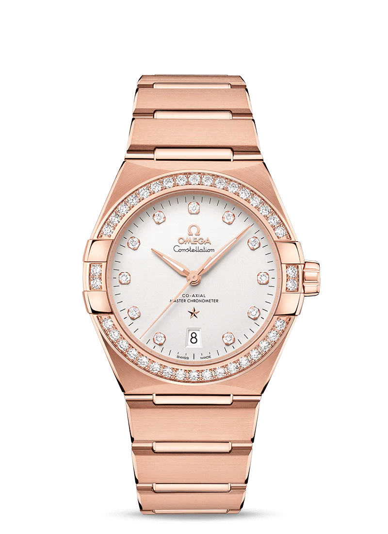 Omega Constellation Co-Axial Master Chronometer Sedna™ Gold & Diamonds Men’s Watch