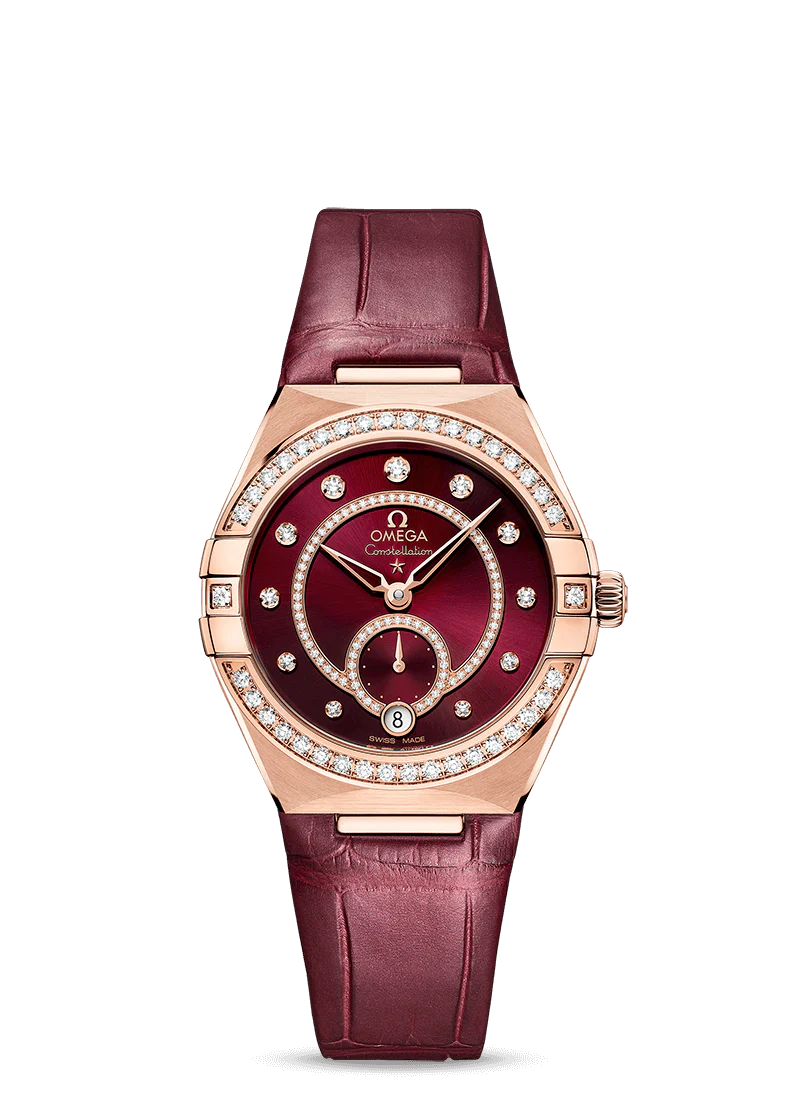 Omega Constellation Co-Axial Master Chronometer Small seconds Sedna™ Gold & Diamonds Lady’s Watch