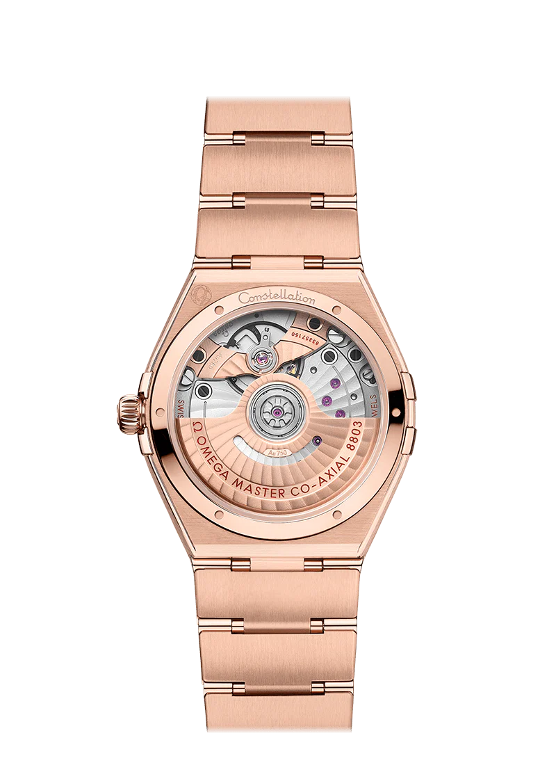 Omega Constellation Co-Axial Master Chronometer Small seconds Sedna™ Gold & Diamonds Lady’s Watch - Image 2