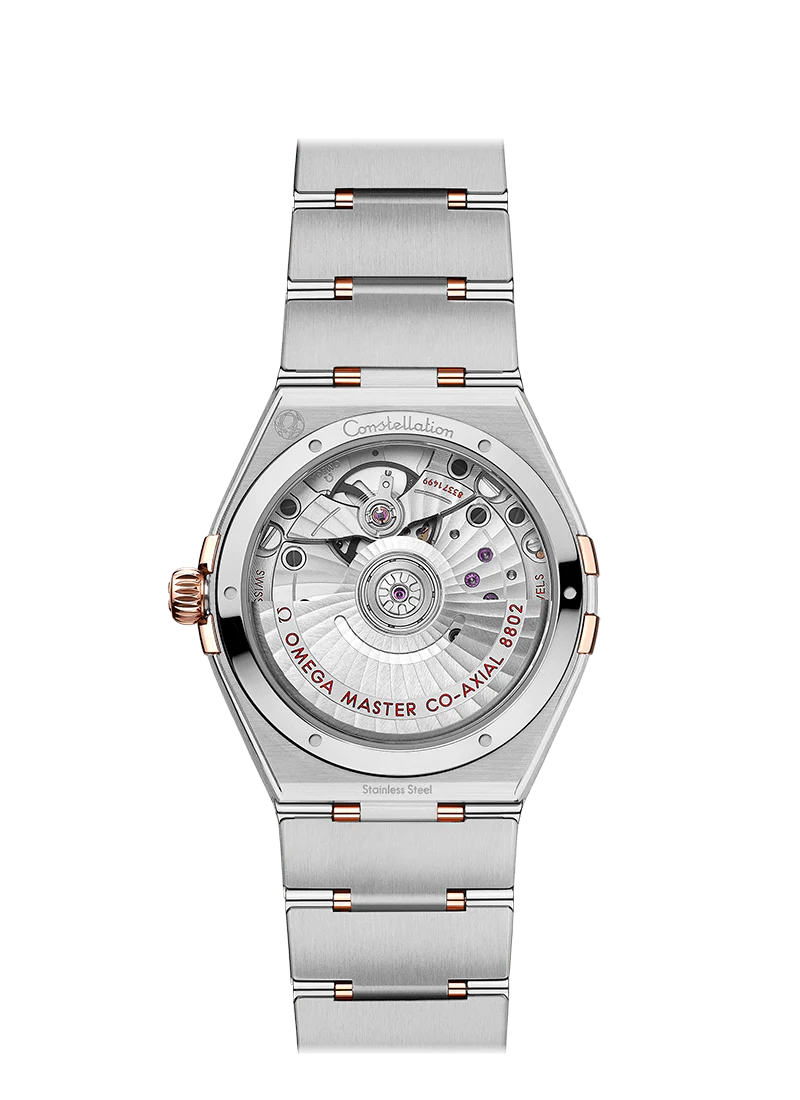 Omega Constellation Co-Axial Master Chronometer Small seconds Stainless steel & Sedna™ Gold & Diamonds Lady’s Watch - Image 2