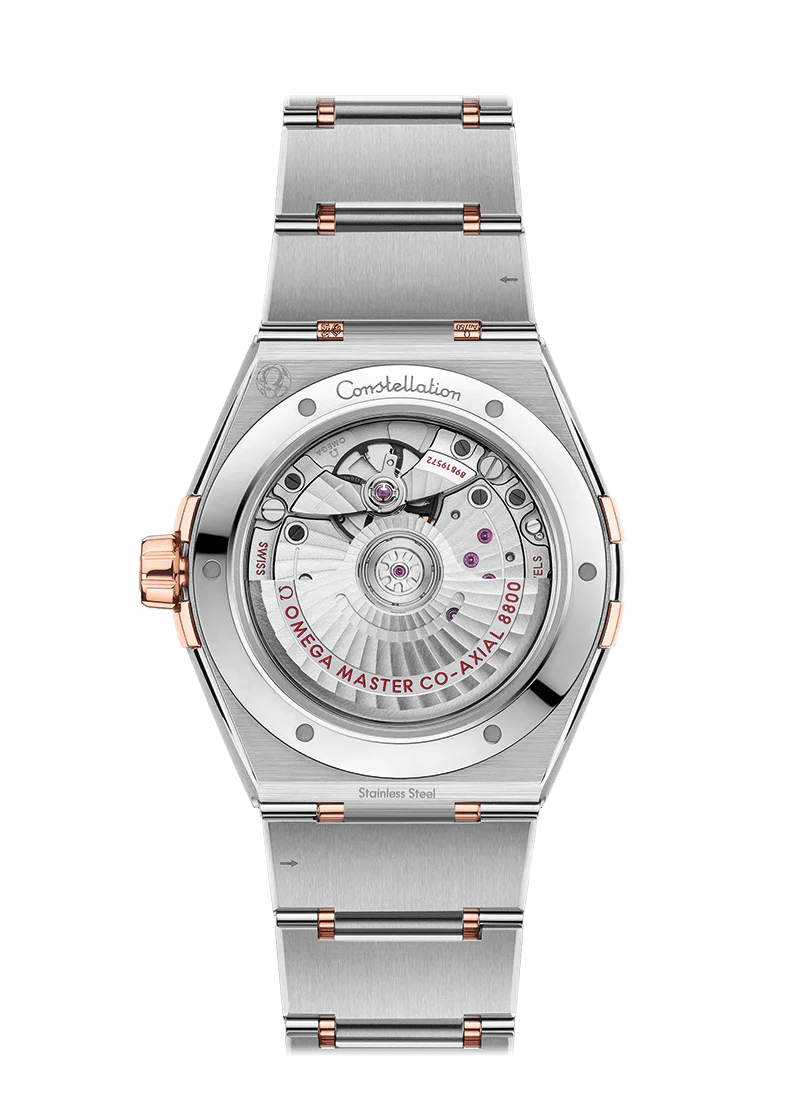 Omega Constellation Co-Axial Master Chronometer Stainless steel & Sedna™ Gold & Diamonds Men’s Watch - Image 2