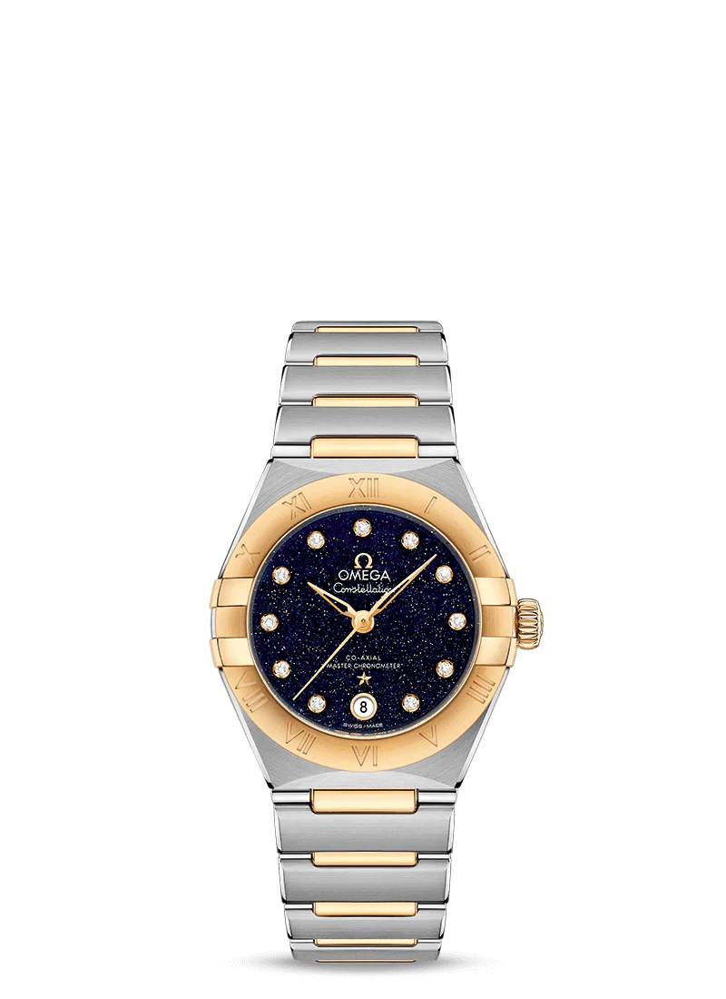Omega Constellation Co-Axial Master Chronometer Stainless steel & Yellow Gold & Diamonds Lady’s Watch