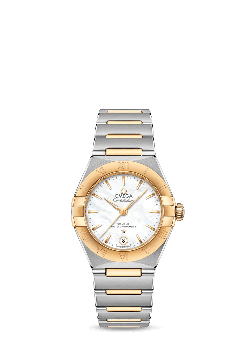 Omega Constellation Co-Axial Master Chronometer Stainless steel & Yellow Gold Lady’s Watch