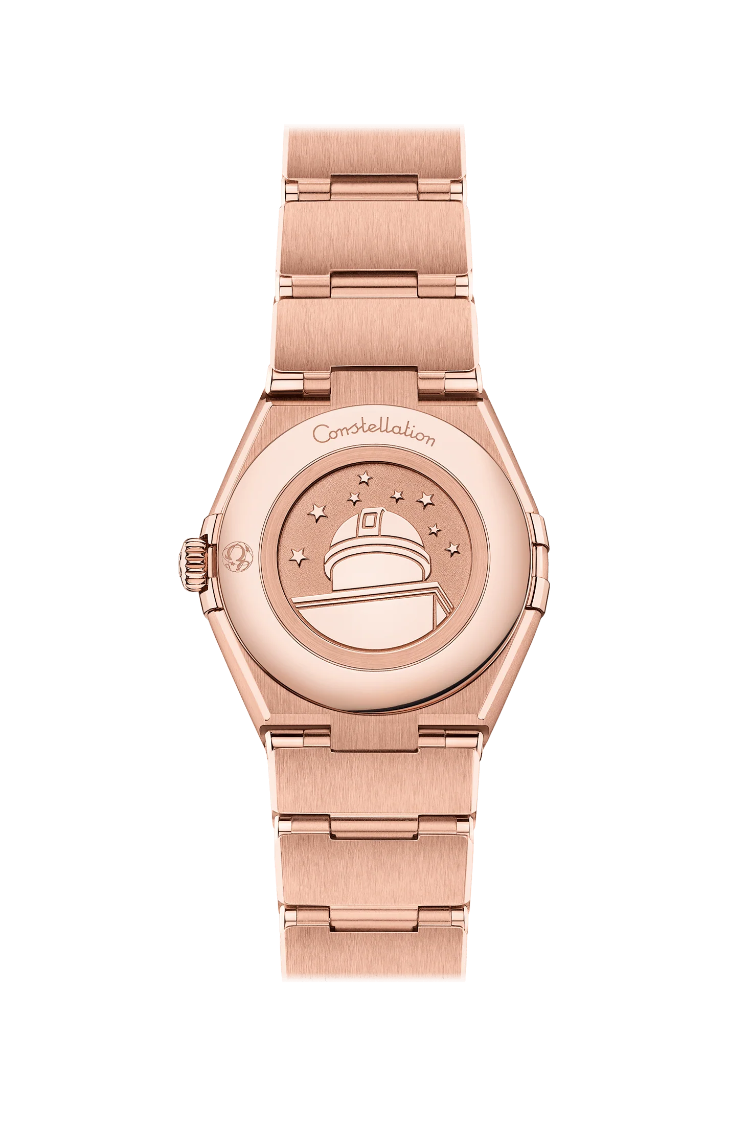 Omega Constellation Quartz 18K Sedna™ Gold & Diamonds & Blue Sapphires Lady’s Watch - Image 2