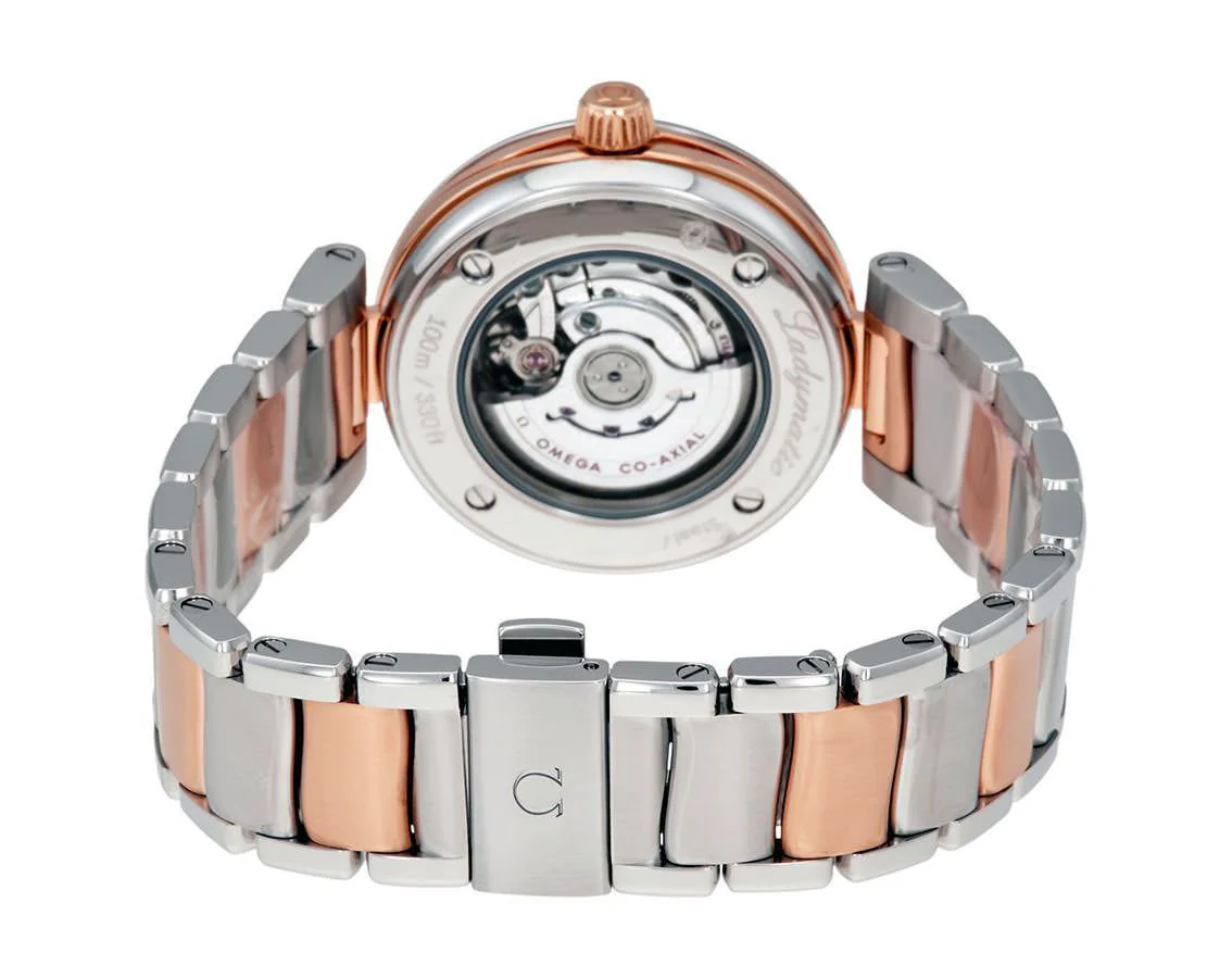 Omega De Ville Co-Axial Master Chronometer Stainless Steel & 18K Sedna™ Gold & Diamonds Lady's Watch - Image 2