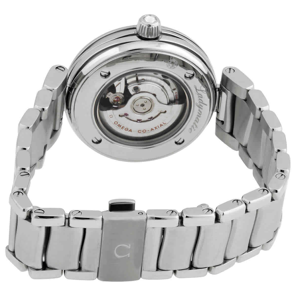 Omega De Ville Co-Axial Master Chronometer Stainless Steel & Diamonds Lady's Watch - Image 2