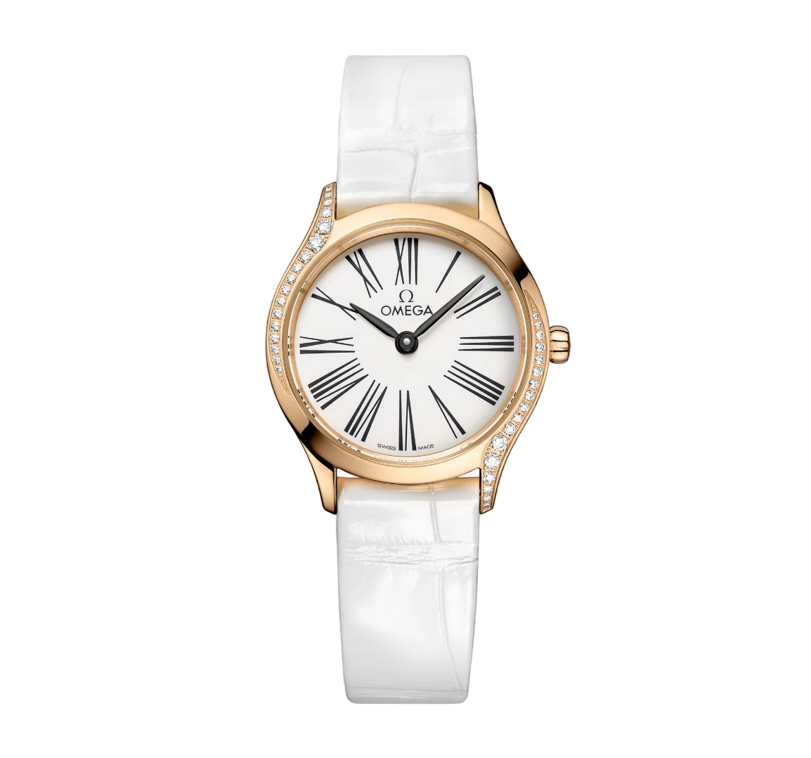 Omega De ville Mini Trésor 18K Moonshine™ Gold & Diamonds Lady's Watch