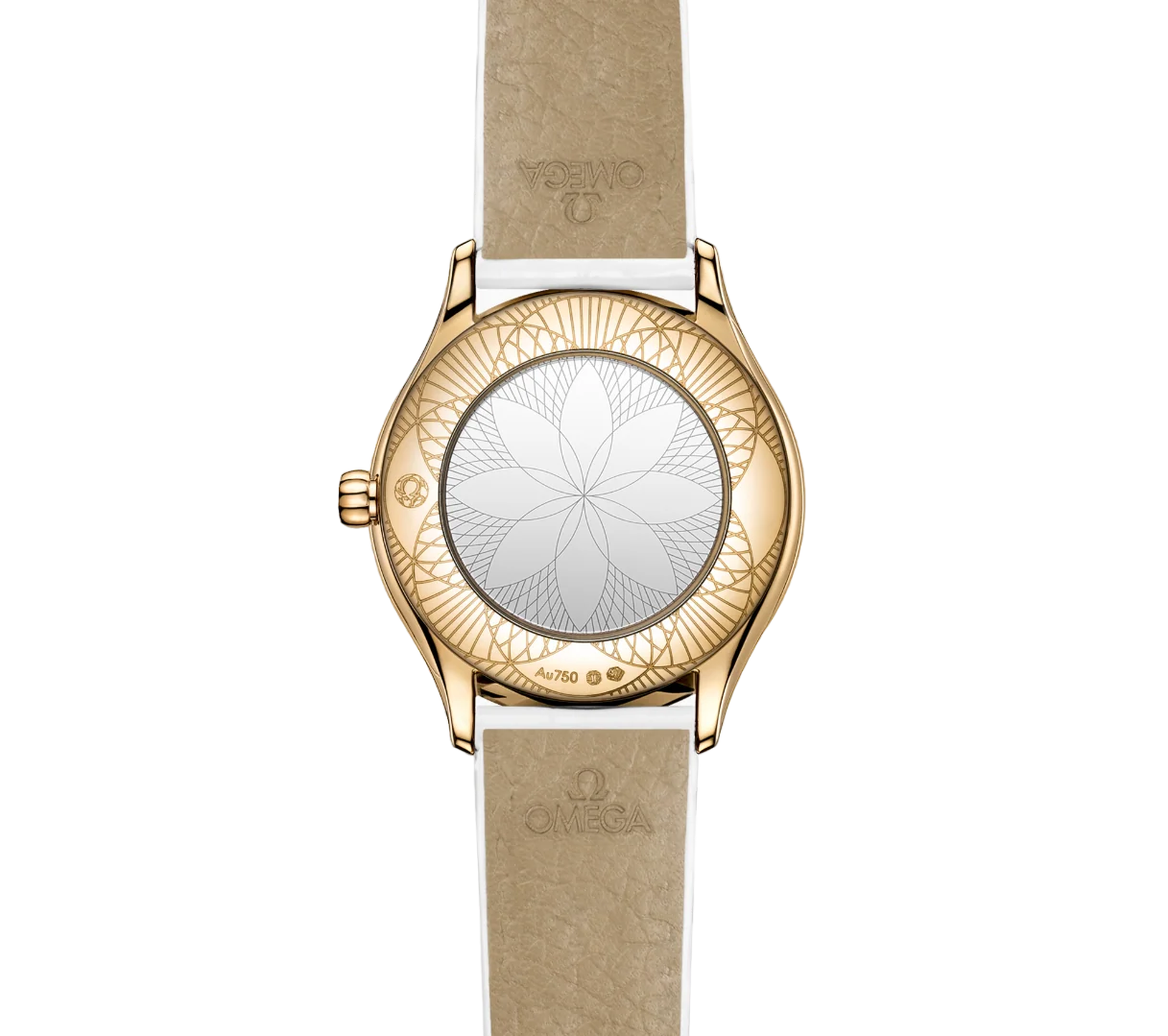 Omega De ville Mini Trésor 18K Moonshine™ Gold & Diamonds Lady's Watch - Image 3
