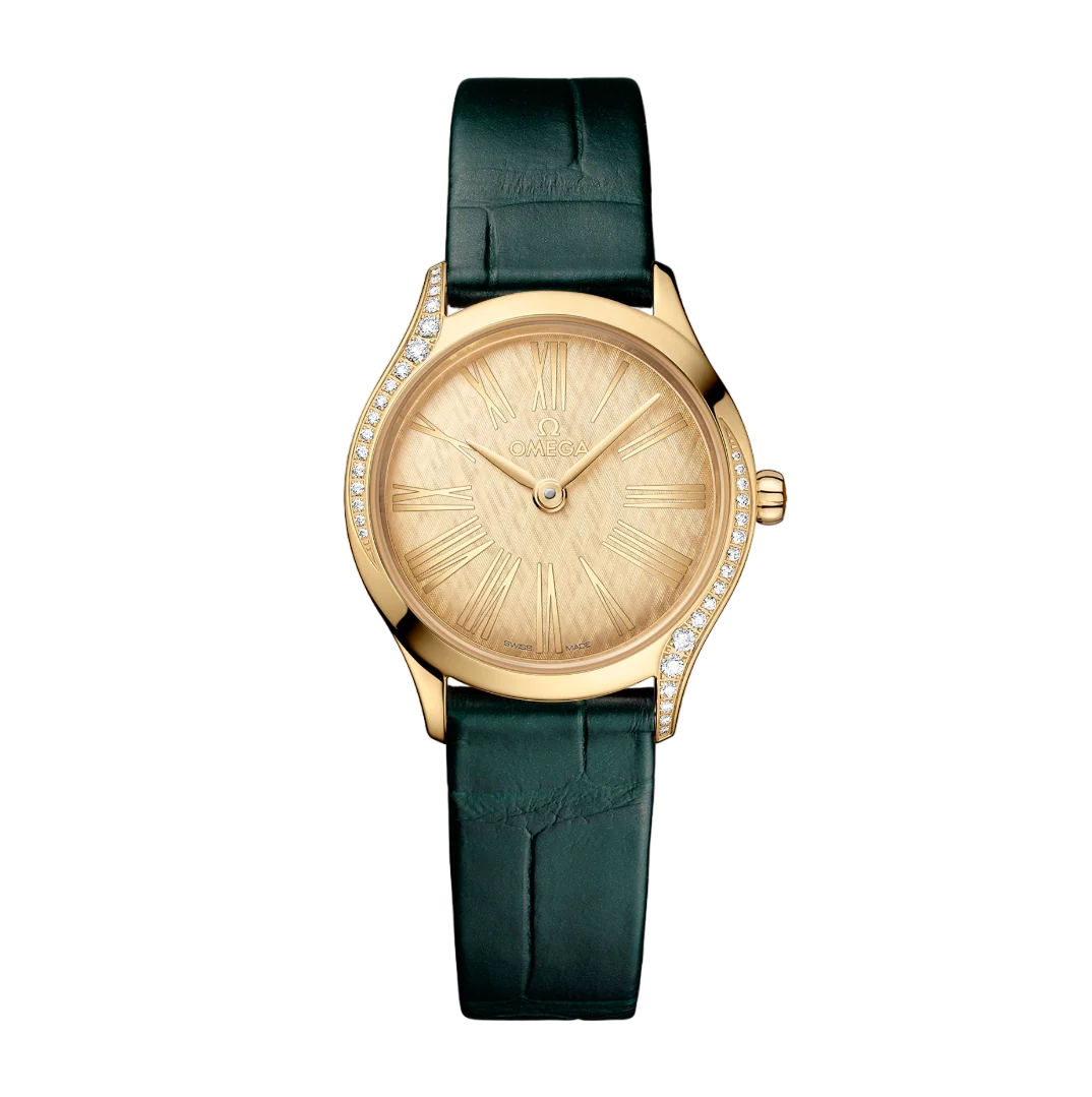 Omega De ville Mini Trésor 18K Moonshine™ Gold & Diamonds Lady's Watch