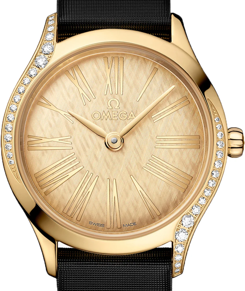 Omega De ville Mini Trésor 18K Moonshine™ Gold & Diamonds Lady's Watch - Image 2