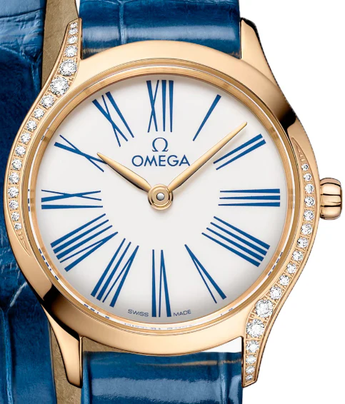 Omega De ville Mini Trésor 18K Moonshine™ Gold & Diamonds Lady's Watch - Image 2