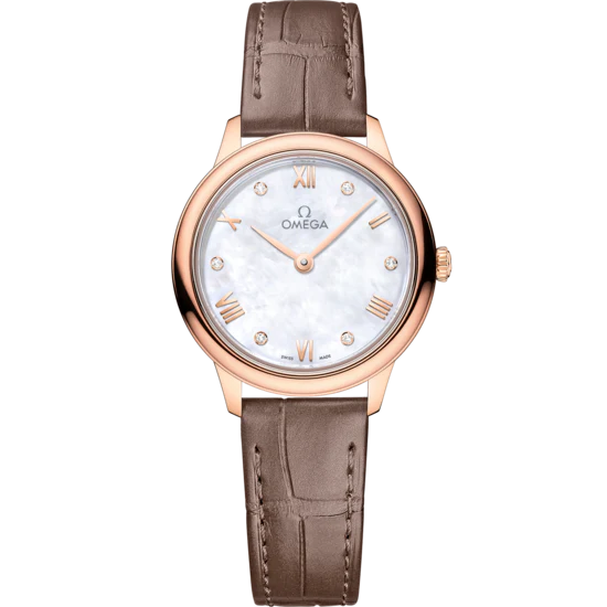 Omega De ville Prestige 18K Sedna™ Gold Lady's Watch