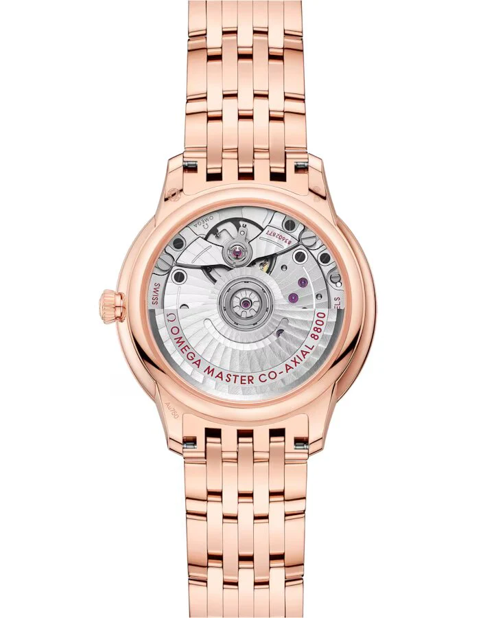Omega De ville Prestige 18K Sedna™Gold & Diamonds Lady's Watch - Image 3