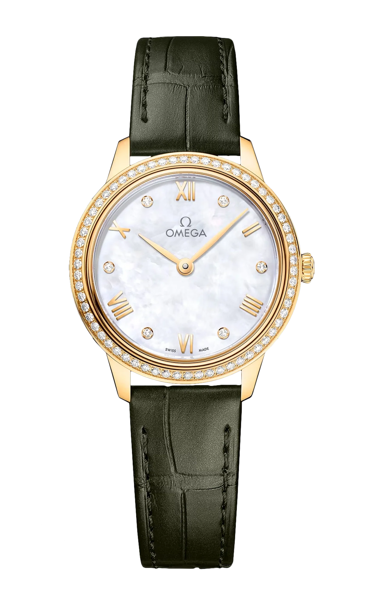 Omega De ville Prestige 18K Yellow Gold Lady's Watch