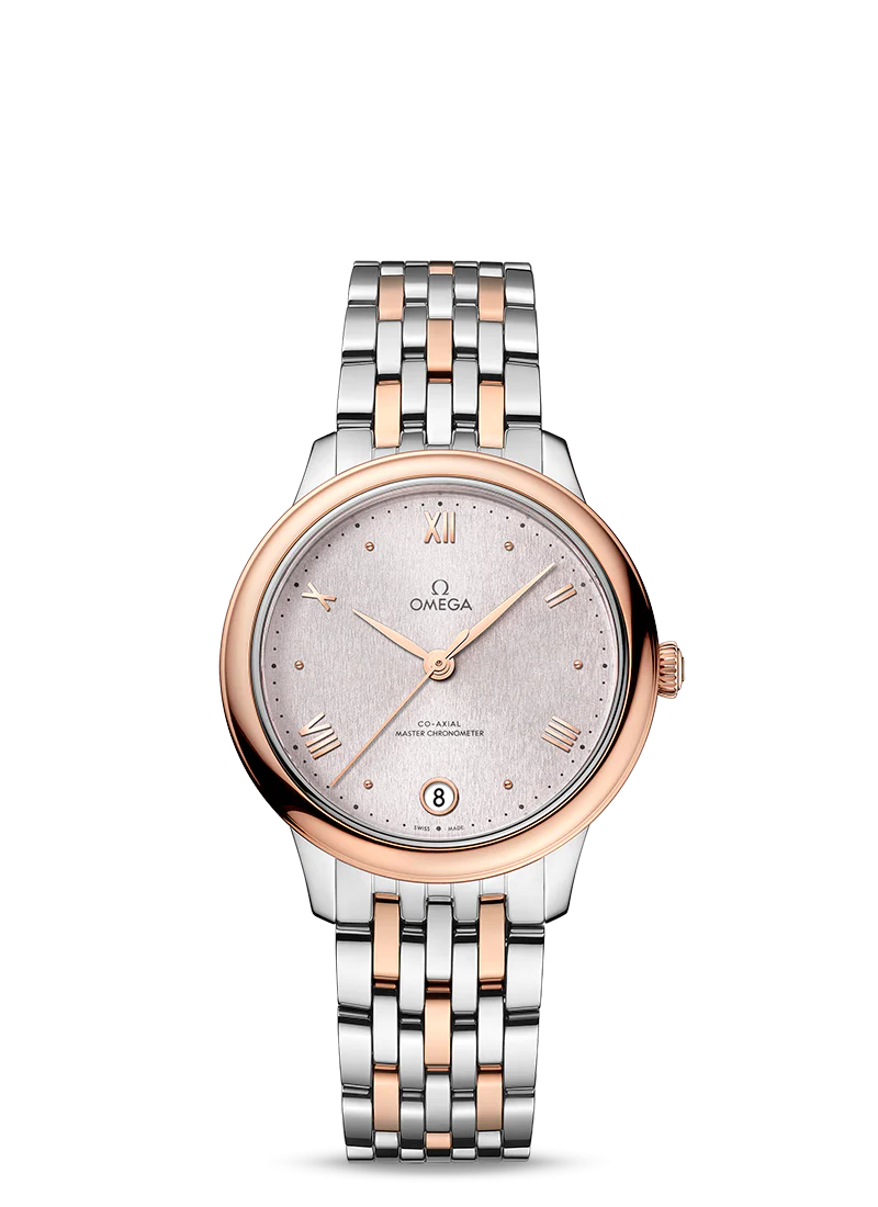 Omega De Ville Prestige Co‑Axial Master Chronometer Stainless steel & 18K Sedna™Gold Unisex Watch