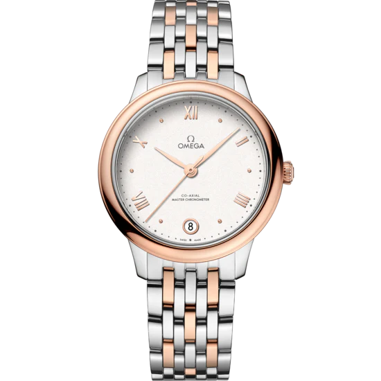 Omega De ville Prestige Stainless steel & 18K Sedna™Gold Lady's Watch