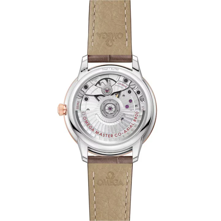 Omega De ville Prestige Stainless steel & 18K Sedna™Gold Lady's Watch - Image 2