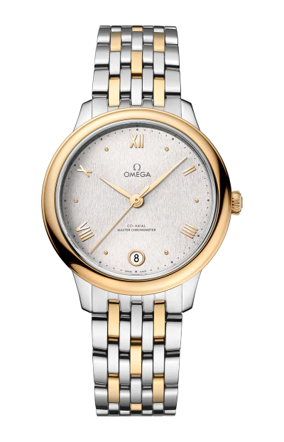 Omega De ville Prestige Stainless steel & 18K Yellow Gold Lady's Watch