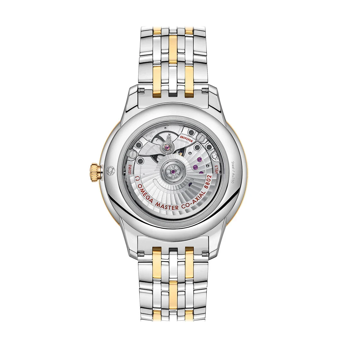 Omega De ville Prestige Stainless steel & 18K Yellow Gold Men's Watch - Image 2