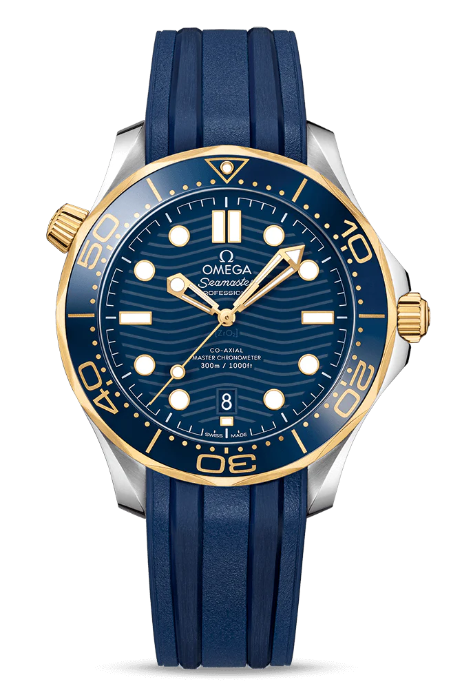 Omega Seamaster 300 Master Co-Axial Stainless Steel &amp; 18K Yellow Gold