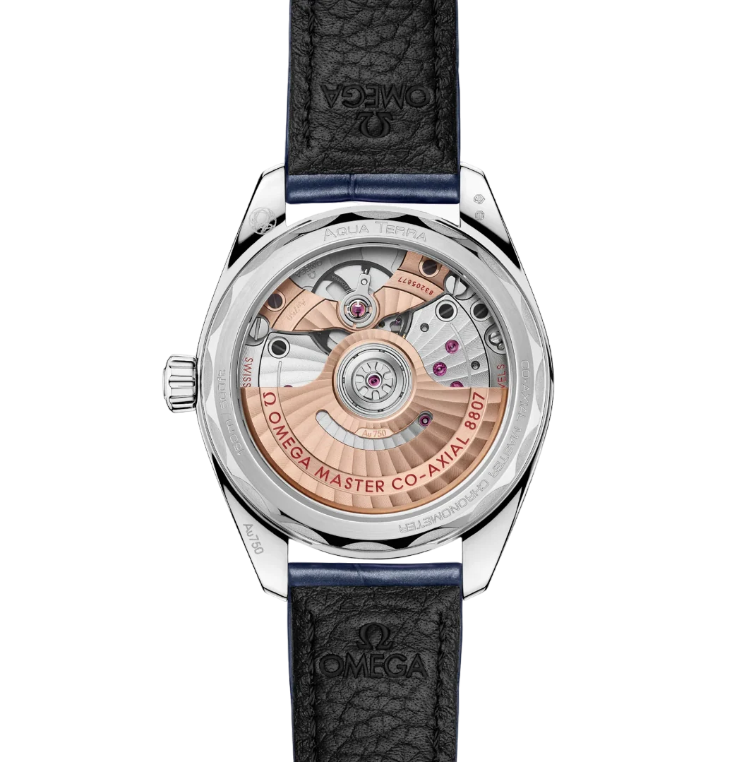 Omega Seamaster Aqua Terra 18K Canopus Gold™& Diamonds Lady's Watch - Image 3