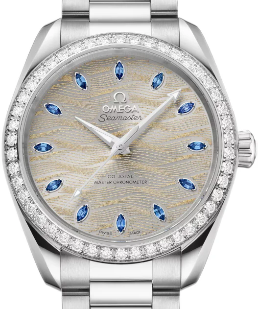 Omega Seamaster Aqua Terra 18K Canopus Gold™ & Diamonds Unisex Watch - Image 2