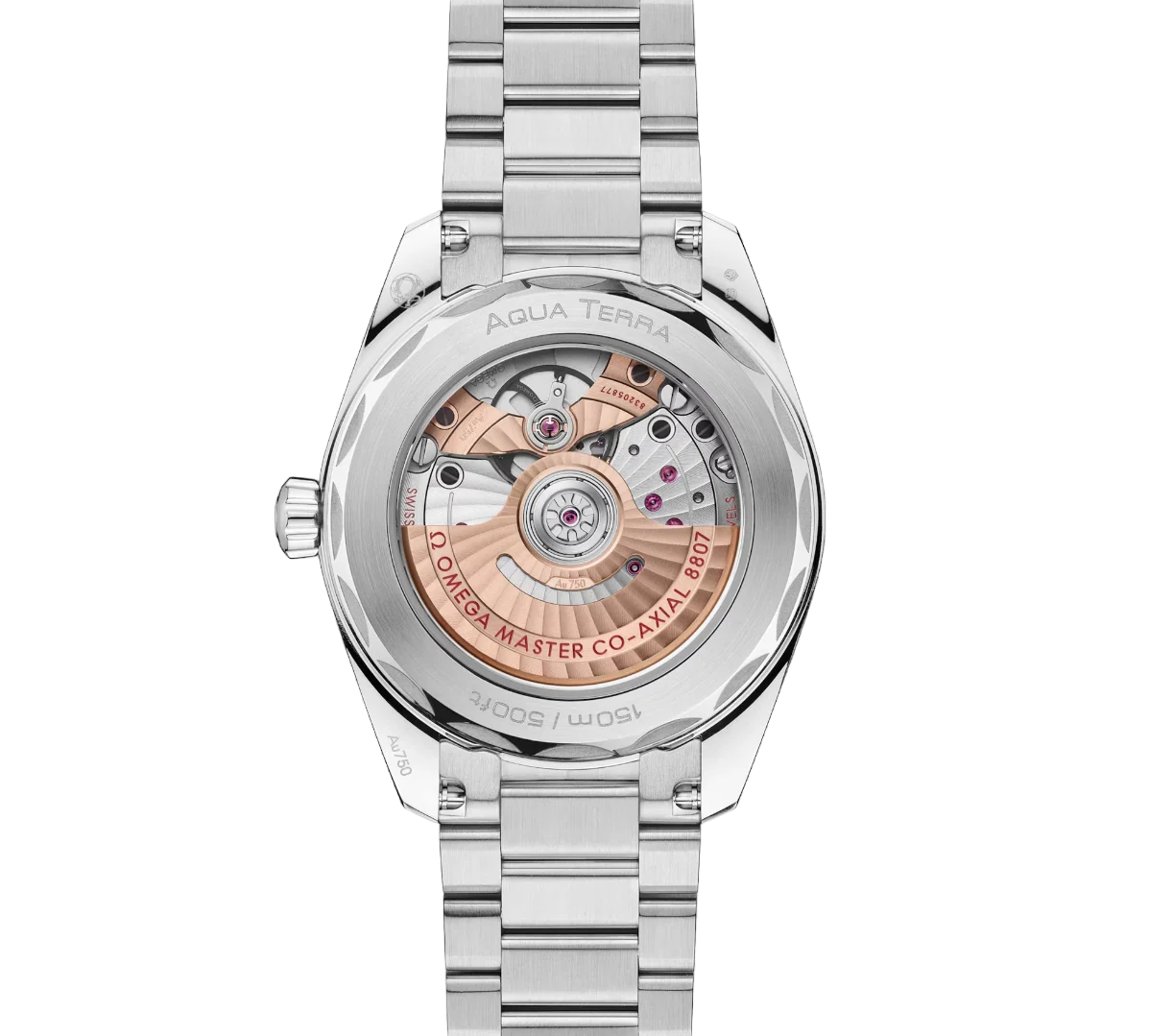 Omega Seamaster Aqua Terra 18K Canopus Gold™ & Diamonds Unisex Watch - Image 3