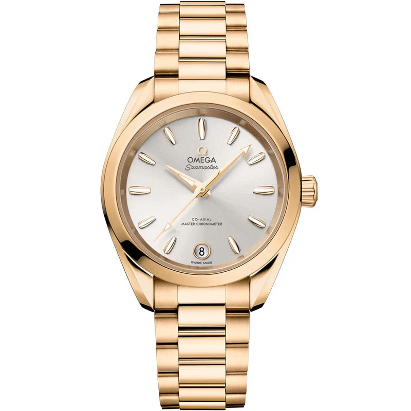 Omega Seamaster Aqua Terra 18K Moonshine™ gold Lady's Watch