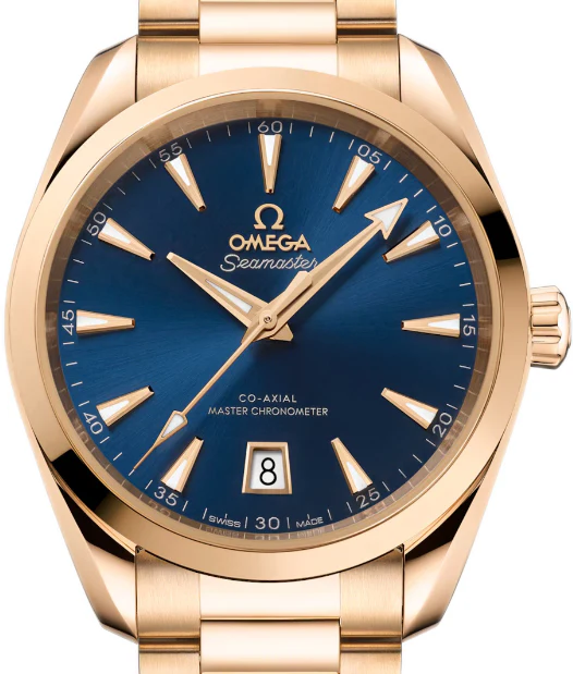 Omega Seamaster Aqua Terra 18K Moonshine™ gold Men's Watch - Image 2
