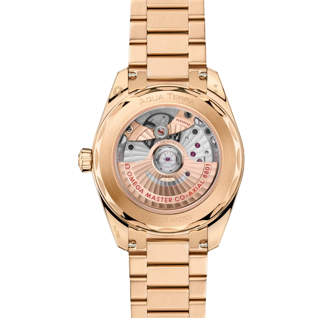 Omega Seamaster Aqua Terra 18K Moonshine™ gold Men's Watch - Image 3