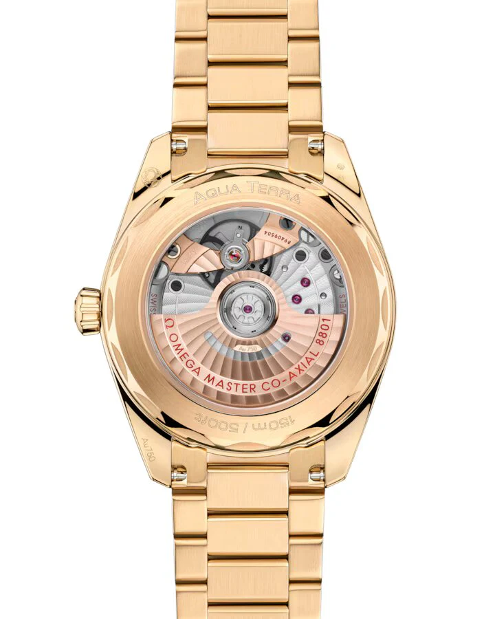 Omega Seamaster Aqua Terra 18K Moonshine™ gold Men's Watch - Image 2