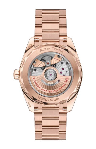 Omega Seamaster Aqua Terra 18K Sedna™ gold Men's Watch - Image 2