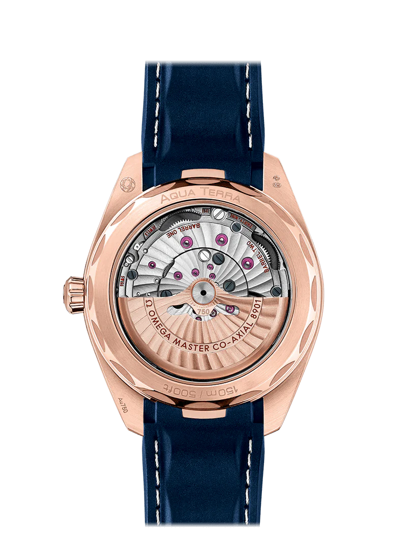 Omega Seamaster Aqua Terra Co-Axial Master Chronometer 18K Sedna™ gold Men's Watch - Image 2