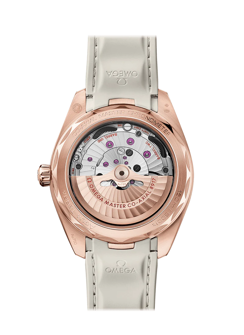 Omega Seamaster Aqua Terra Co-Axial Master Chronometer 18K Sedna™ Gold Men's Watch - Image 2
