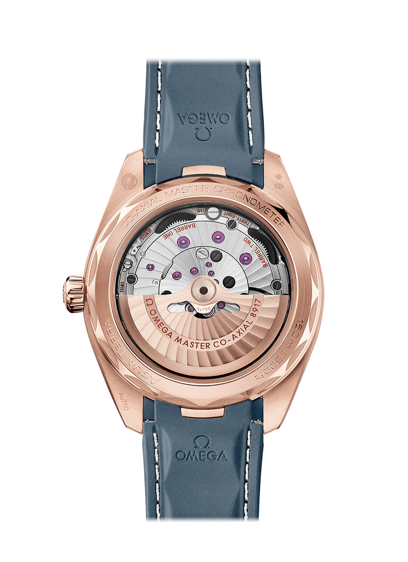 Omega Seamaster Aqua Terra Co-Axial Master Chronometer 18K Sedna™ Gold Men's Watch - Image 2