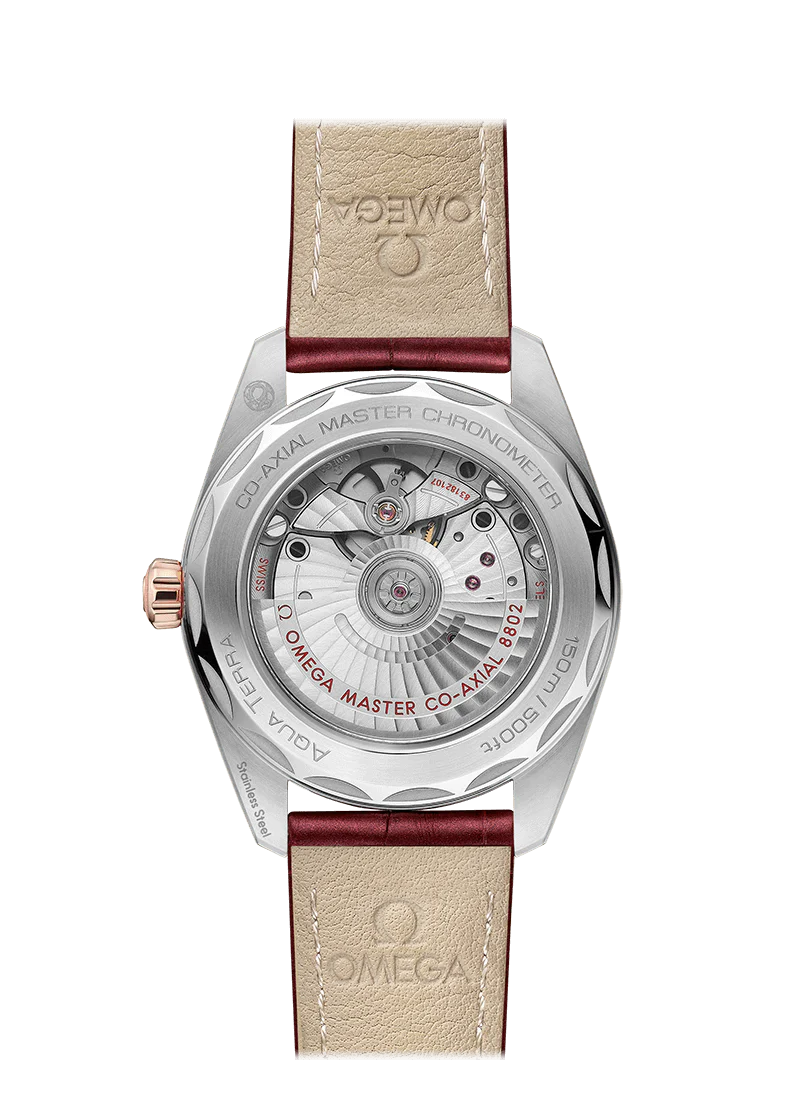 Omega Seamaster Aqua Terra Co-Axial Master Chronometer Stainless Steel & 18K Sedna™ Gold & Diamonds Lady's Watch - Image 2