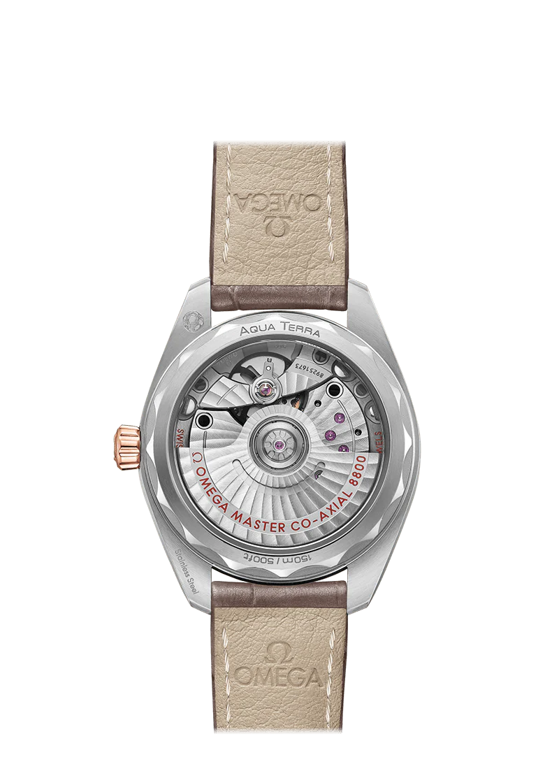 Omega Seamaster Aqua Terra Co-Axial Master Chronometer Stainless Steel & 18K Sedna™ Gold Lady's Watch - Image 2