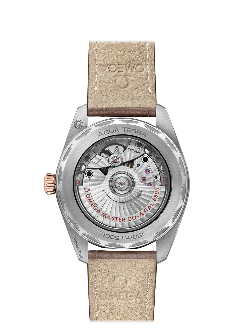 Omega Seamaster Aqua Terra Co-Axial Master Chronometer Stainless Steel & 18K Sedna™ Gold Lady's Watch - Image 2