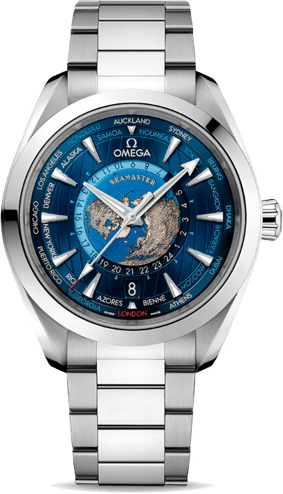 Omega Seamaster Aqua Terra GMT Chronometer Stainless steel Men's Watch