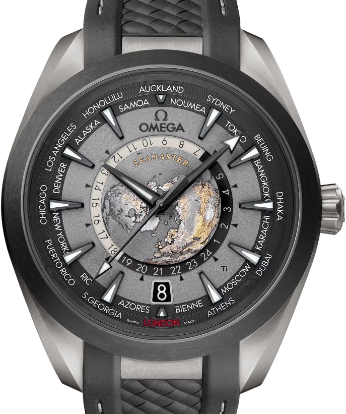 Omega Seamaster Aqua Terra GMT Chronometer Titanium Men's Watch - Image 2