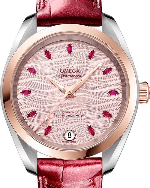 Omega Seamaster Aqua Terra Stainless steel & 18K Sedna™ gold Lady's Watch - Image 2